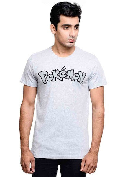 Pokemon Grey Half Sleeve T-Shirt by Bio World -Bio World - India - www.superherotoystore.com