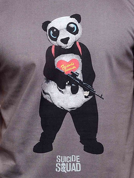 Suicide Squad Panda Half Sleeve T-Shirt by Bio World now available in ...