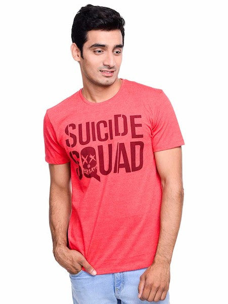 Suicide Squad Red Alert Half Sleeve T-Shirt by Bio World -Bio World - India - www.superherotoystore.com