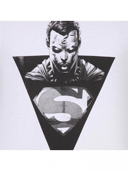 Superman t shirt online black and white