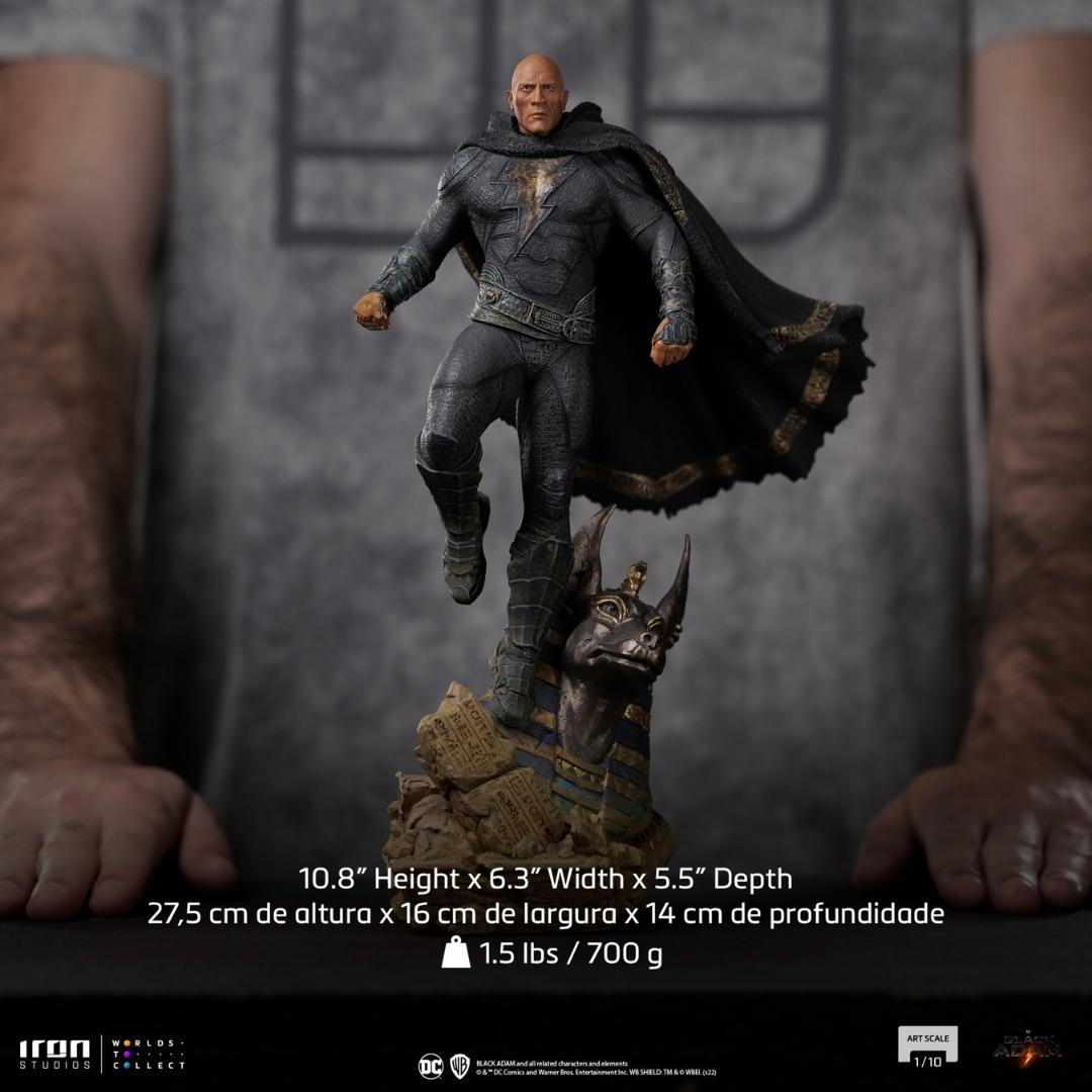 Black Adam DC Art Scale 1/10 Statue by Iron Studios -Iron Studios - India - www.superherotoystore.com