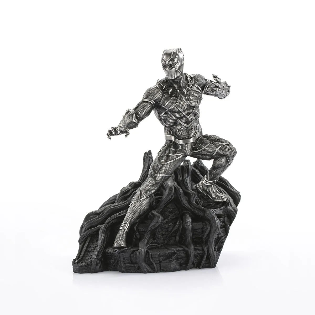 Black Panther Guardian Limited Edition Metal Figurine by Royal Selangor -Royal Selangor - India - www.superherotoystore.com