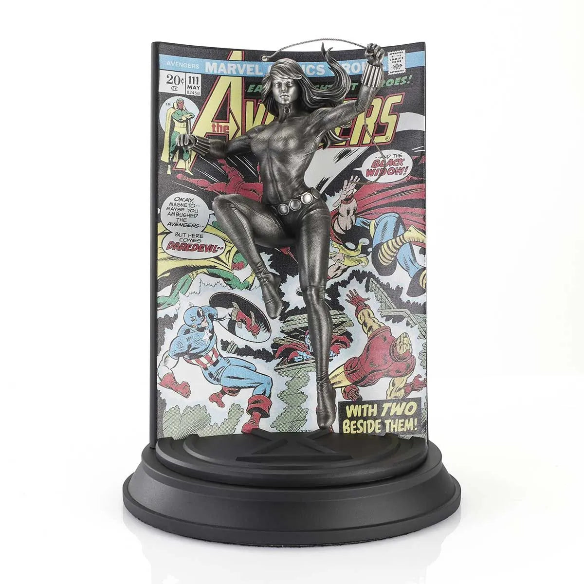 Black Widow Avengers Volume 1 #111 Metal Statue by Royal Selangor -Royal Selangor - India - www.superherotoystore.com