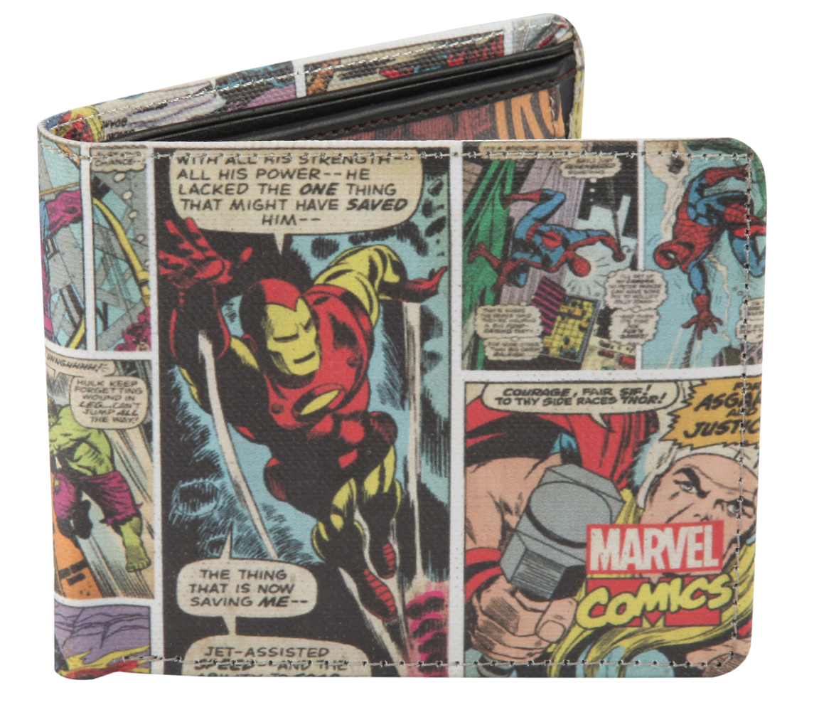 Avengers College Bi-Fold Wallet -Bombaymerch - India - www.superherotoystore.com