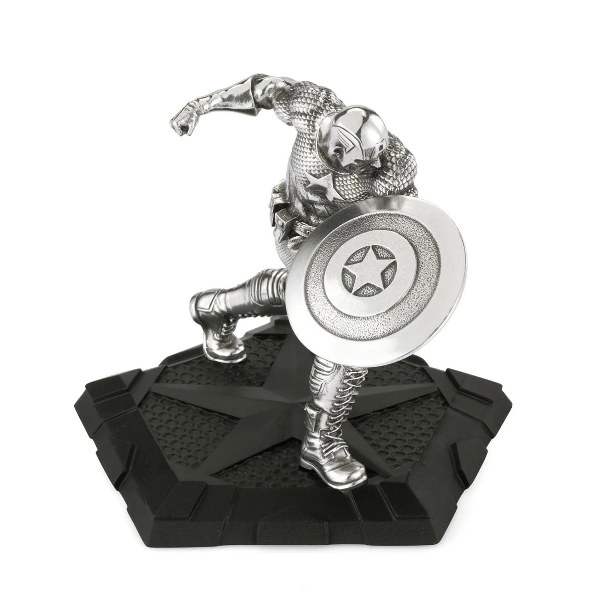 Captain America First Avenger Limited Edition Metal Figurine by Royal Selangor -Royal Selangor - India - www.superherotoystore.com