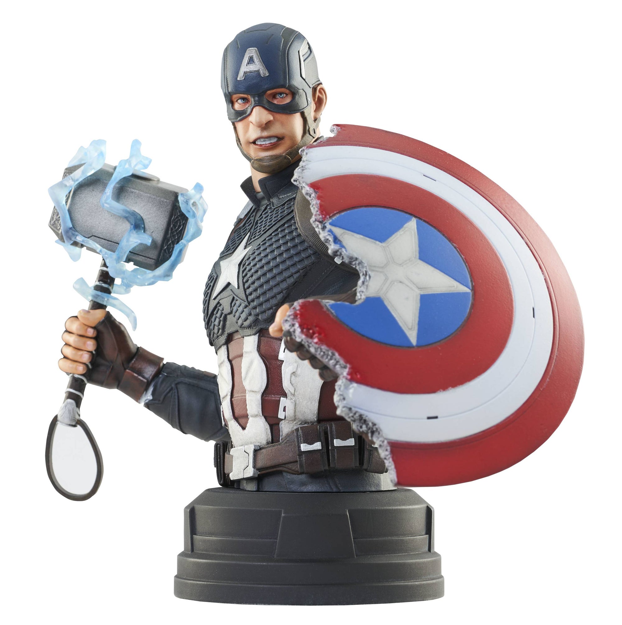 Avengers: Endgame Captain America 1:6 Scale Bust by Diamond Select Toys -Diamond Gallery - India - www.superherotoystore.com