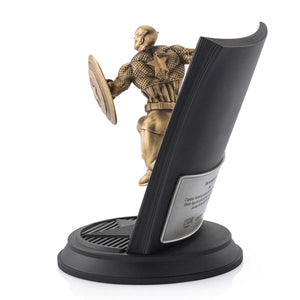 Captain America The Avengers #4 Limited Edition Gilt Statue by Royal Selangor -Royal Selangor - India - www.superherotoystore.com