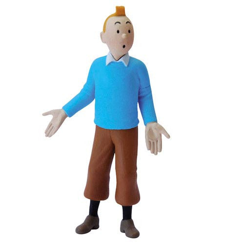 Adventures of Tintin Blue Sweater Tintin Mini Statue -Moulinsart - India - www.superherotoystore.com