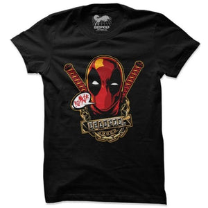 Deadpool Bling Marvel Official T-Shirt -Redwolf - India - www.superherotoystore.com