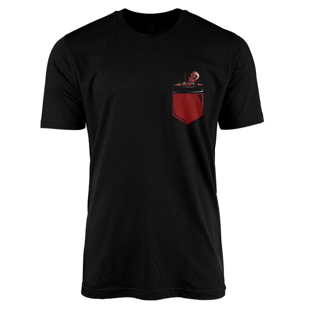 Marvel Comics Pocket Deadpool T-Shirt -Celfie Design - India - www.superherotoystore.com