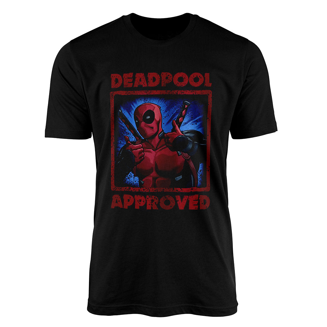 Deadpool Approved Designer T-Shirt -Macmerise - India - www.superherotoystore.com