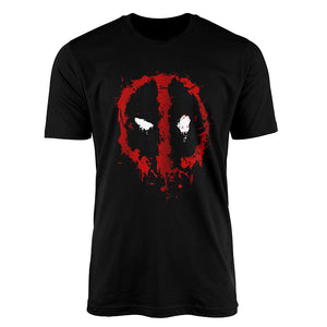 Deadpool Splash Designer T-Shirt -Macmerise - India - www.superherotoystore.com