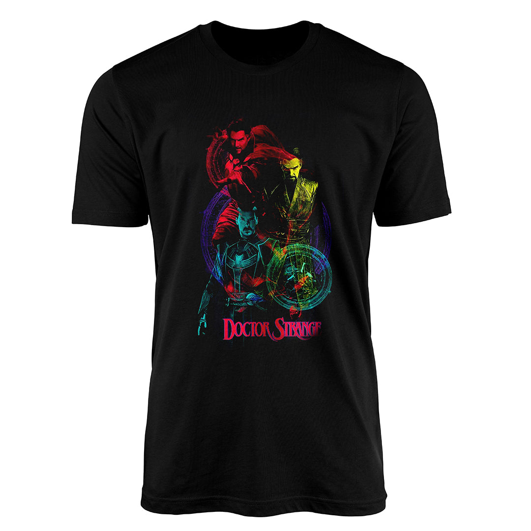 Dr Strange Triple Exposure Designer T-Shirt -Macmerise - India - www.superherotoystore.com