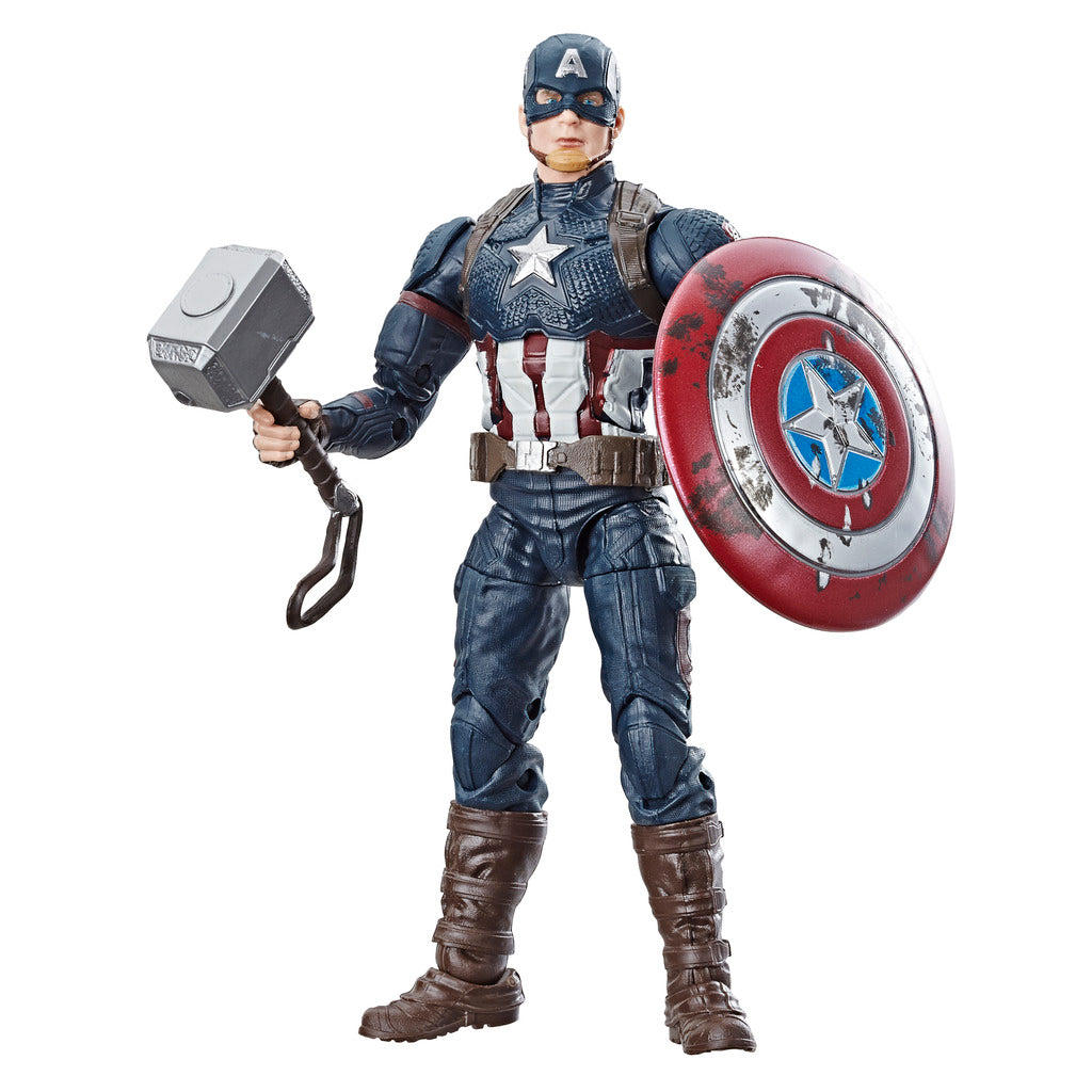 Avengers Endgame: Worthy Captain America Marvel Legends Figure by Hasbro -Hasbro - India - www.superherotoystore.com