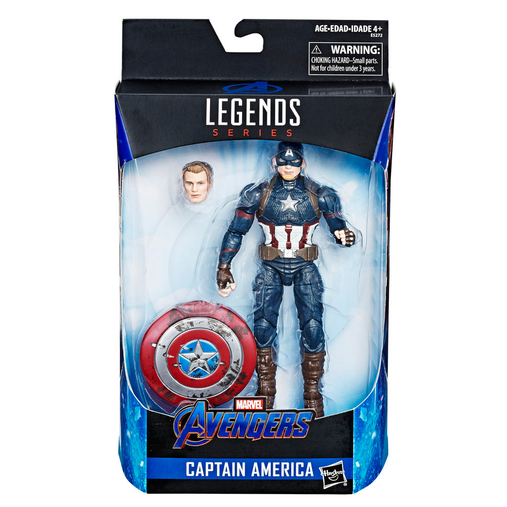 Avengers Endgame: Worthy Captain America Marvel Legends Figure by Hasbro -Hasbro - India - www.superherotoystore.com