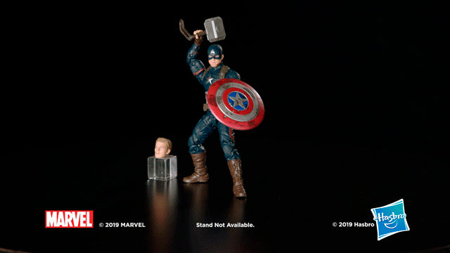 Avengers Endgame: Worthy Captain America Marvel Legends Figure by Hasbro -Hasbro - India - www.superherotoystore.com