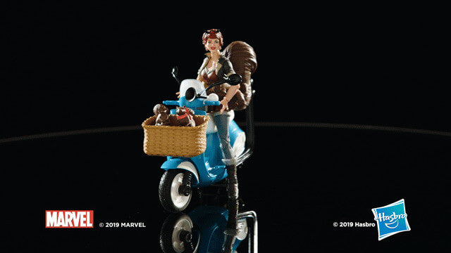The Unbeatable Squirrel Girl with Vespa Vehicle Marvel Legends Figure by Hasbro -Hasbro - India - www.superherotoystore.com