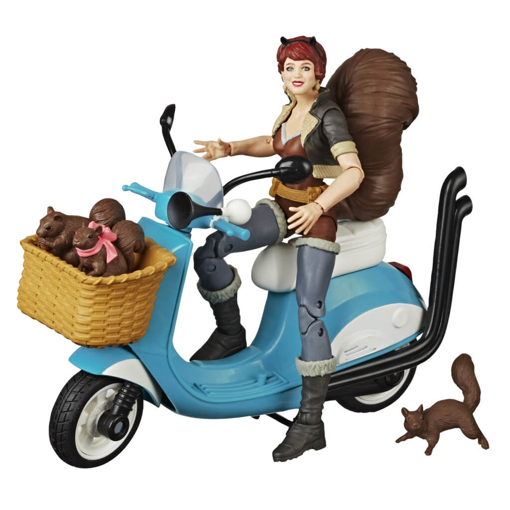 The Unbeatable Squirrel Girl with Vespa Vehicle Marvel Legends Figure by Hasbro -Hasbro - India - www.superherotoystore.com