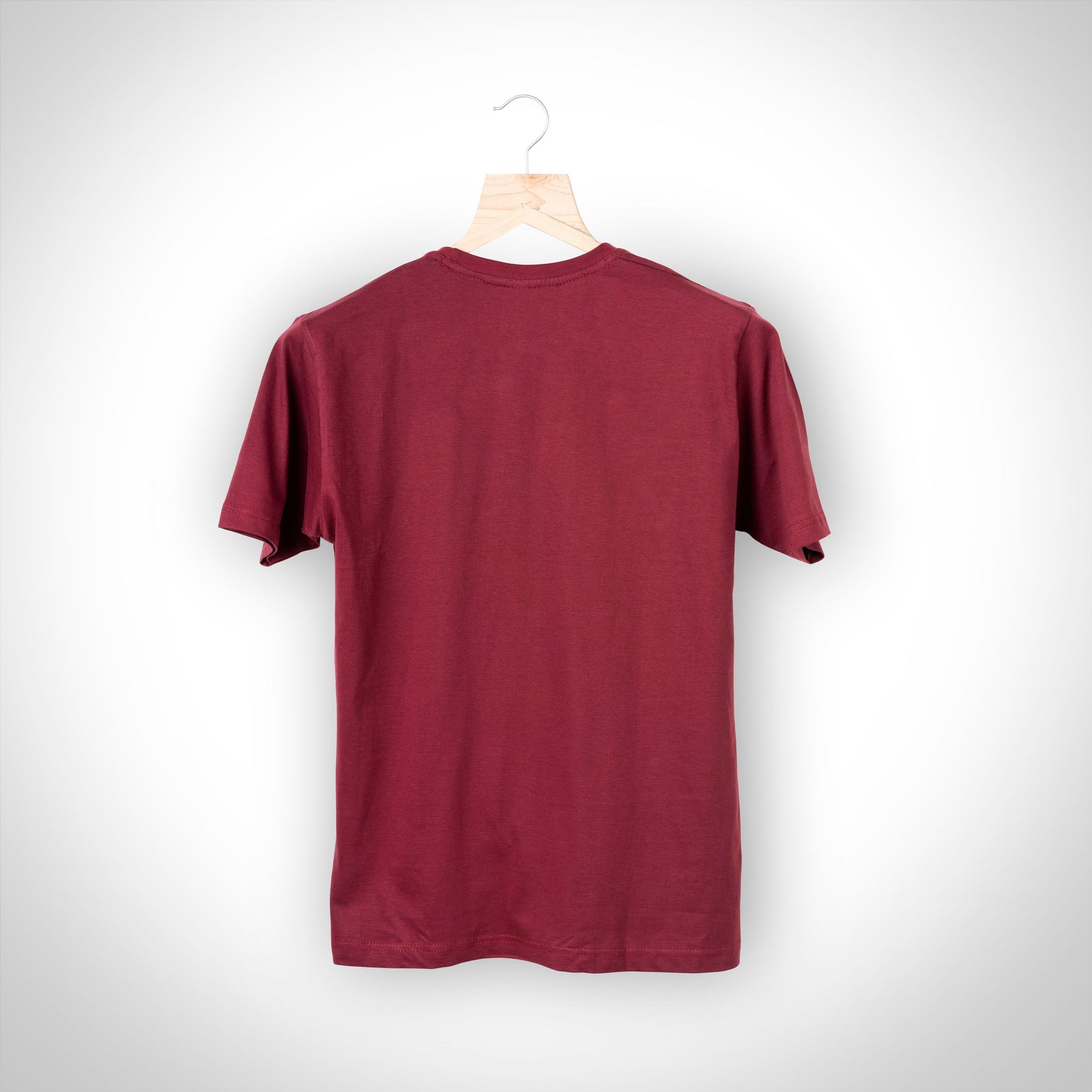 ISRO Maroon Classic ISRO logo T-Shirt -A47 - India - www.superherotoystore.com