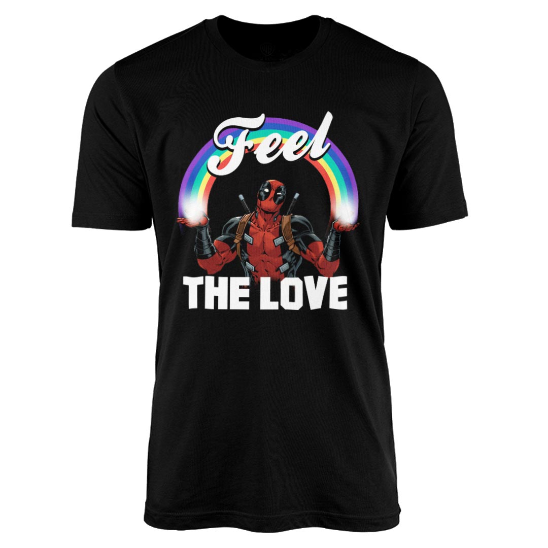 Marvel Comics Deadpool Love T-Shirt -Celfie Design - India - www.superherotoystore.com