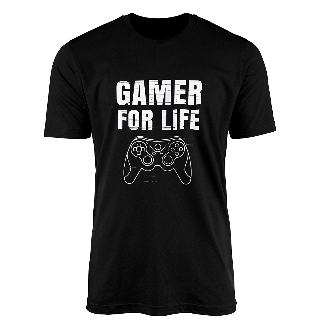 Gamer for Life Designer T-Shirt -Macmerise - India - www.superherotoystore.com