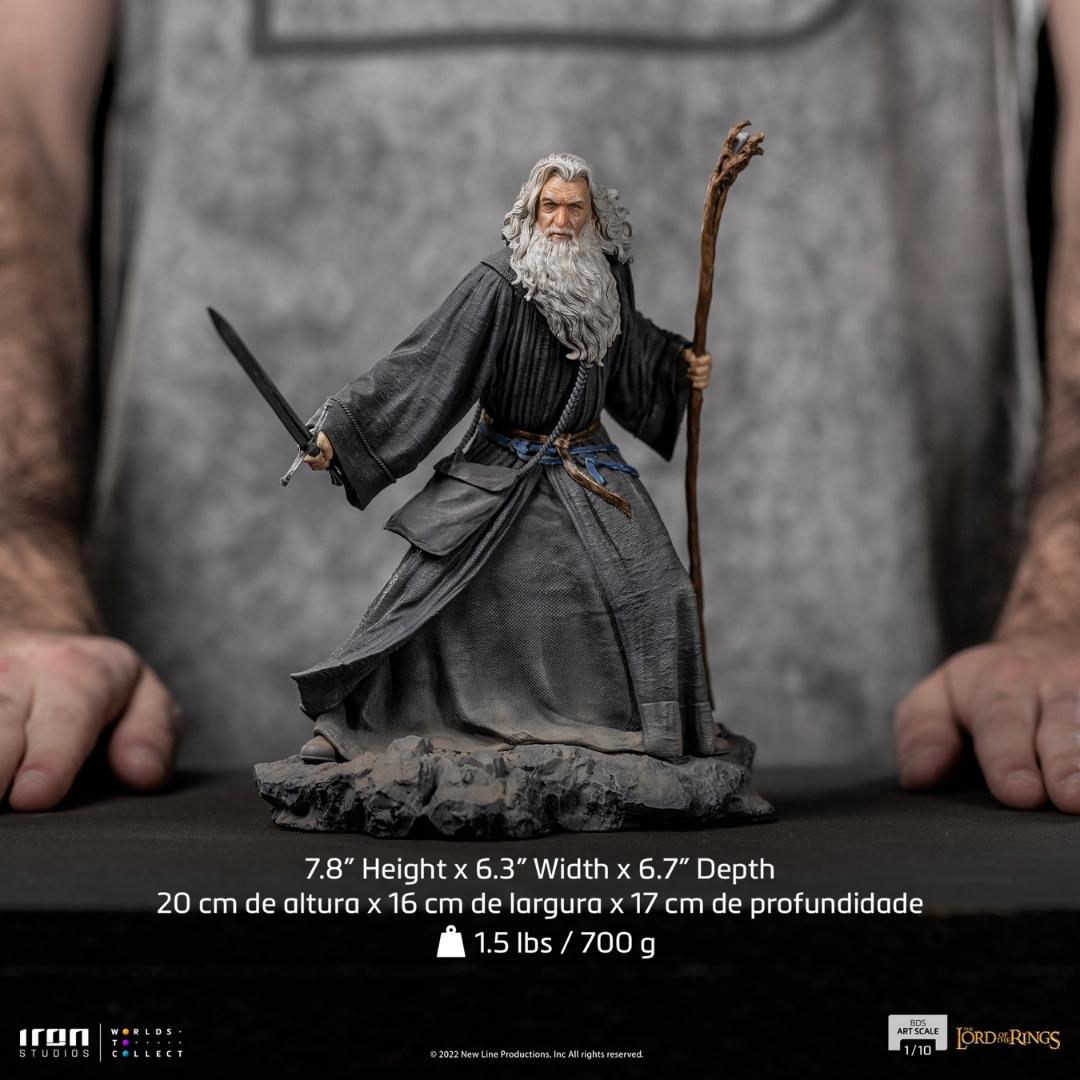 Gandalf Lord of the Rings BDS Art Scale Statue by Iron Studios -Iron Studios - India - www.superherotoystore.com