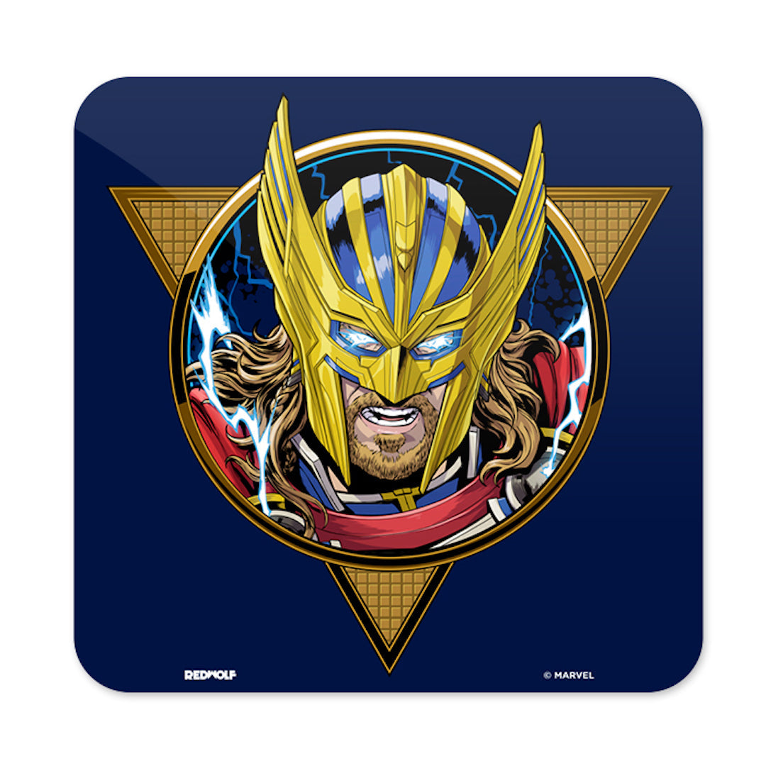 God Of Thunder - Marvel Official Coaster -Redwolf - India - www.superherotoystore.com