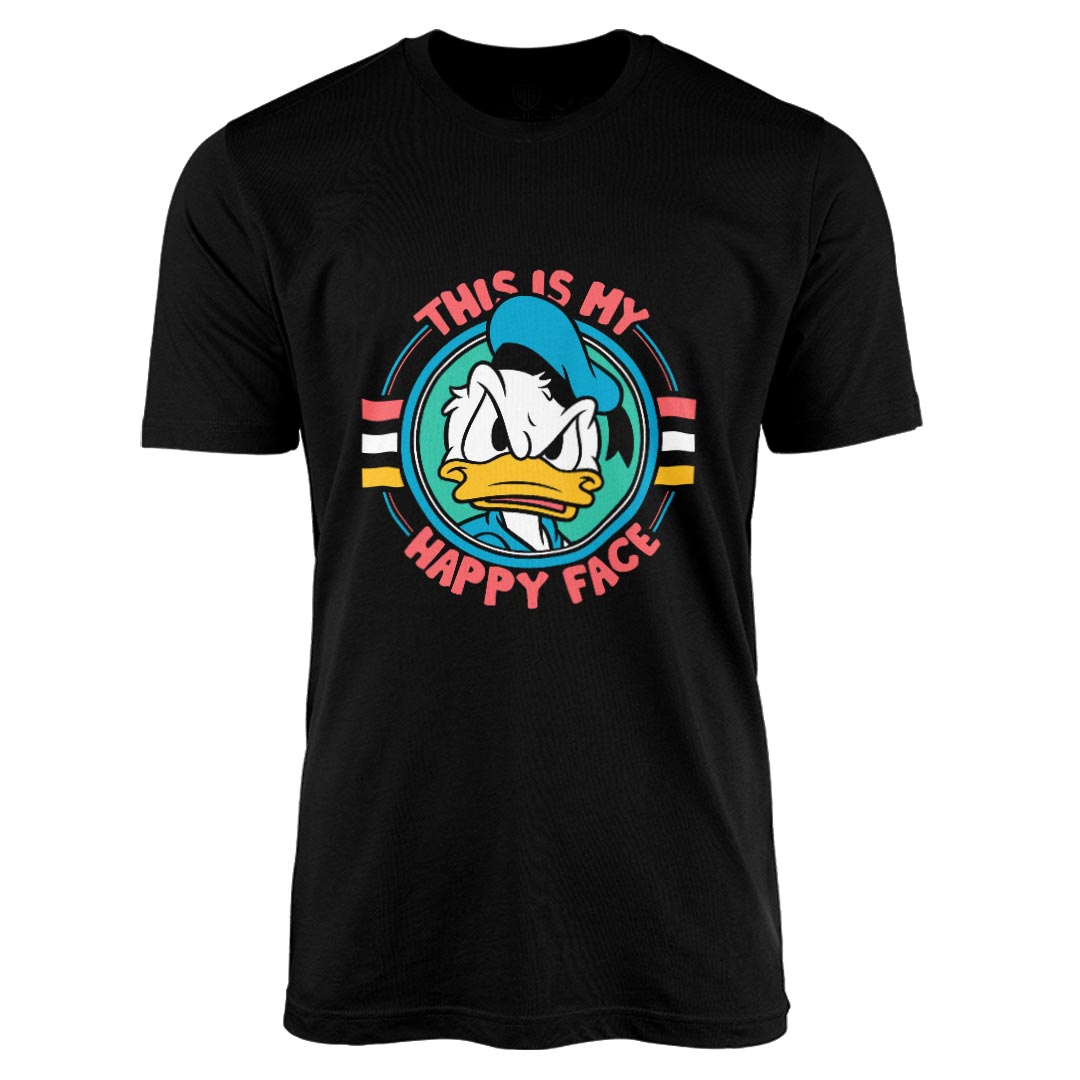 Disney Donalds Happy Face T-Shirt -Celfie Design - India - www.superherotoystore.com