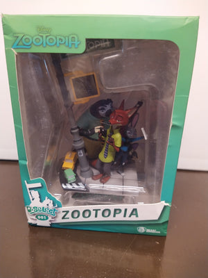 Disney's Zootopia Diorama Statue by Beast Kingdom (Damaged Box) -Superherotoystore.com - India - www.superherotoystore.com