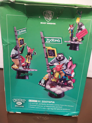 Disney's Zootopia Diorama Statue by Beast Kingdom (Damaged Box) -Superherotoystore.com - India - www.superherotoystore.com