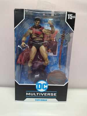 DC Comics Future State Supeman Figure by McFarlane Toys (Damaged Box) -Superherotoystore.com - India - www.superherotoystore.com