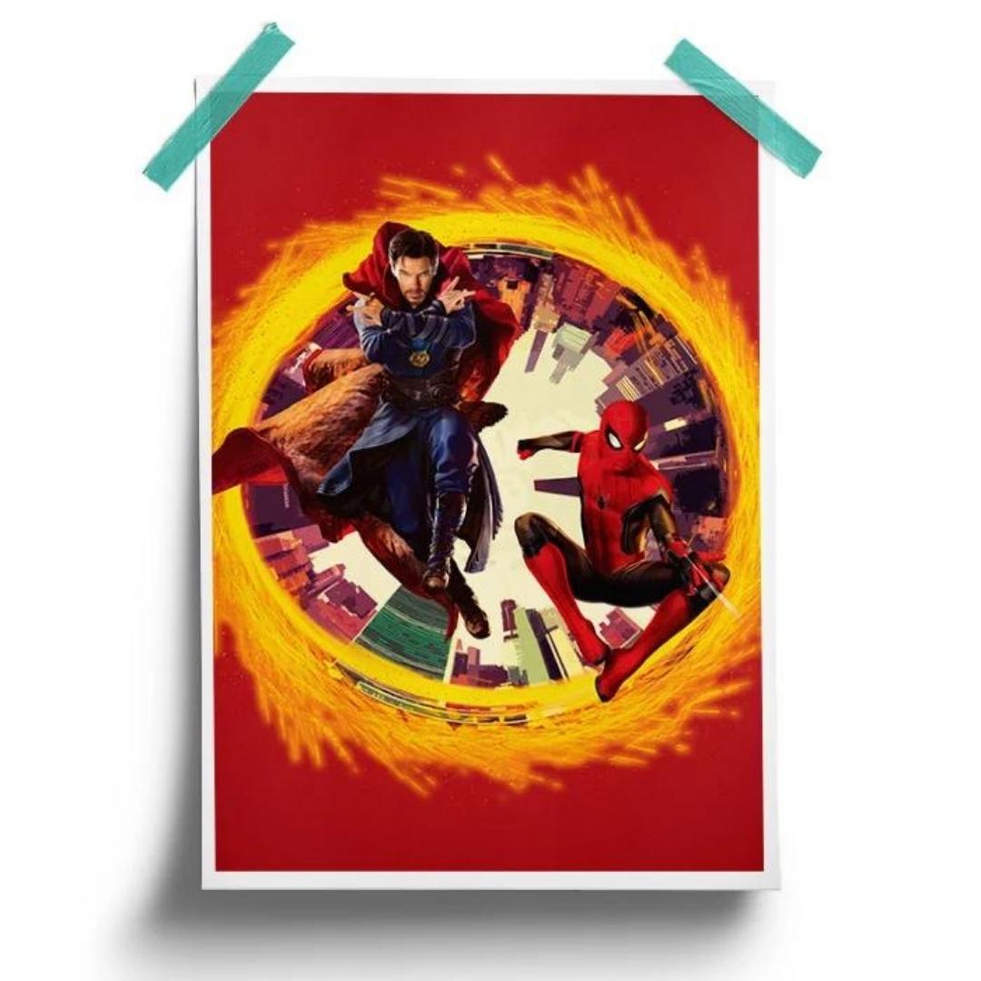 INTO THE MULTIVERSE - MARVEL OFFICIAL POSTER by Redwolf -Redwolf - India - www.superherotoystore.com