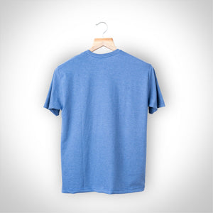 ISRO Blue Melange GSLV MKlll T-Shirt -A47 - India - www.superherotoystore.com