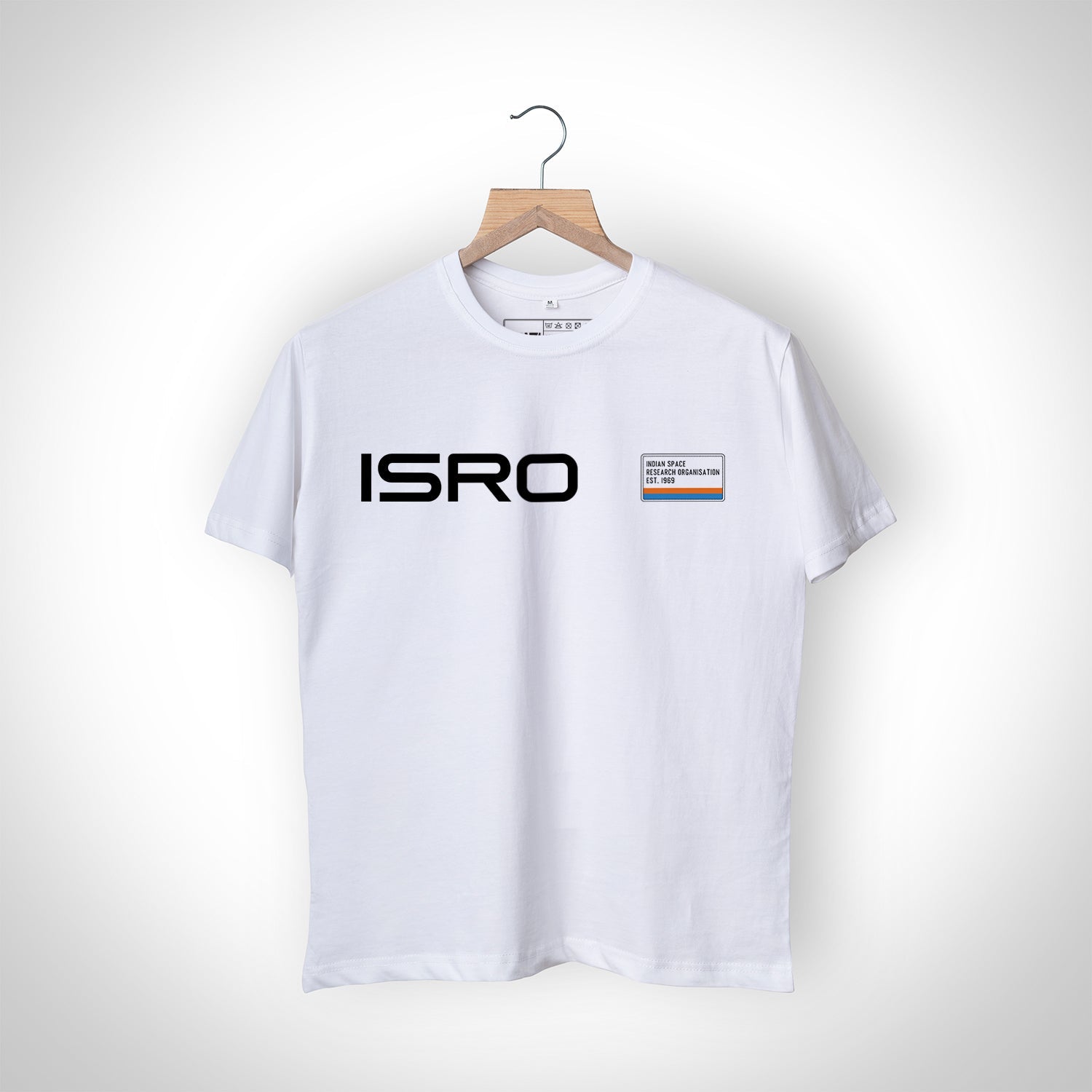 ISRO White Satish Dhawan Space Centre T-Shirt -A47 - India - www.superherotoystore.com