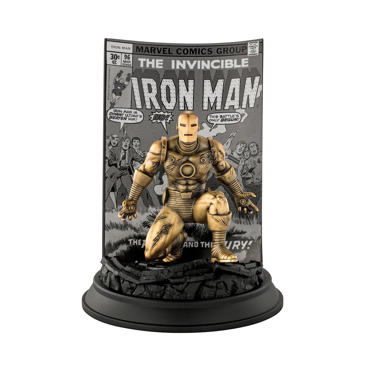 The Invincible Iron Man #96 Limited Edition Gilt Statue by Royal Selangor -Royal Selangor - India - www.superherotoystore.com