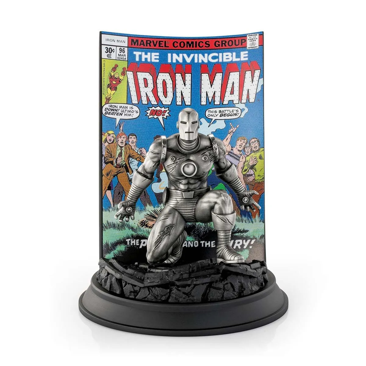 The Invincible Iron Man #96 Limited Edition Metal Statue by Royal Selangor -Royal Selangor - India - www.superherotoystore.com