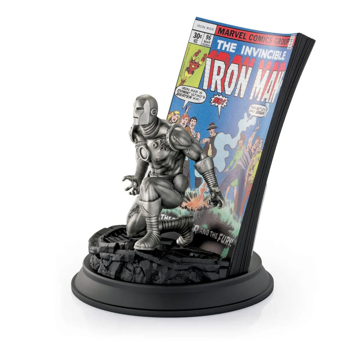 The Invincible Iron Man #96 Limited Edition Metal Statue by Royal Selangor -Royal Selangor - India - www.superherotoystore.com