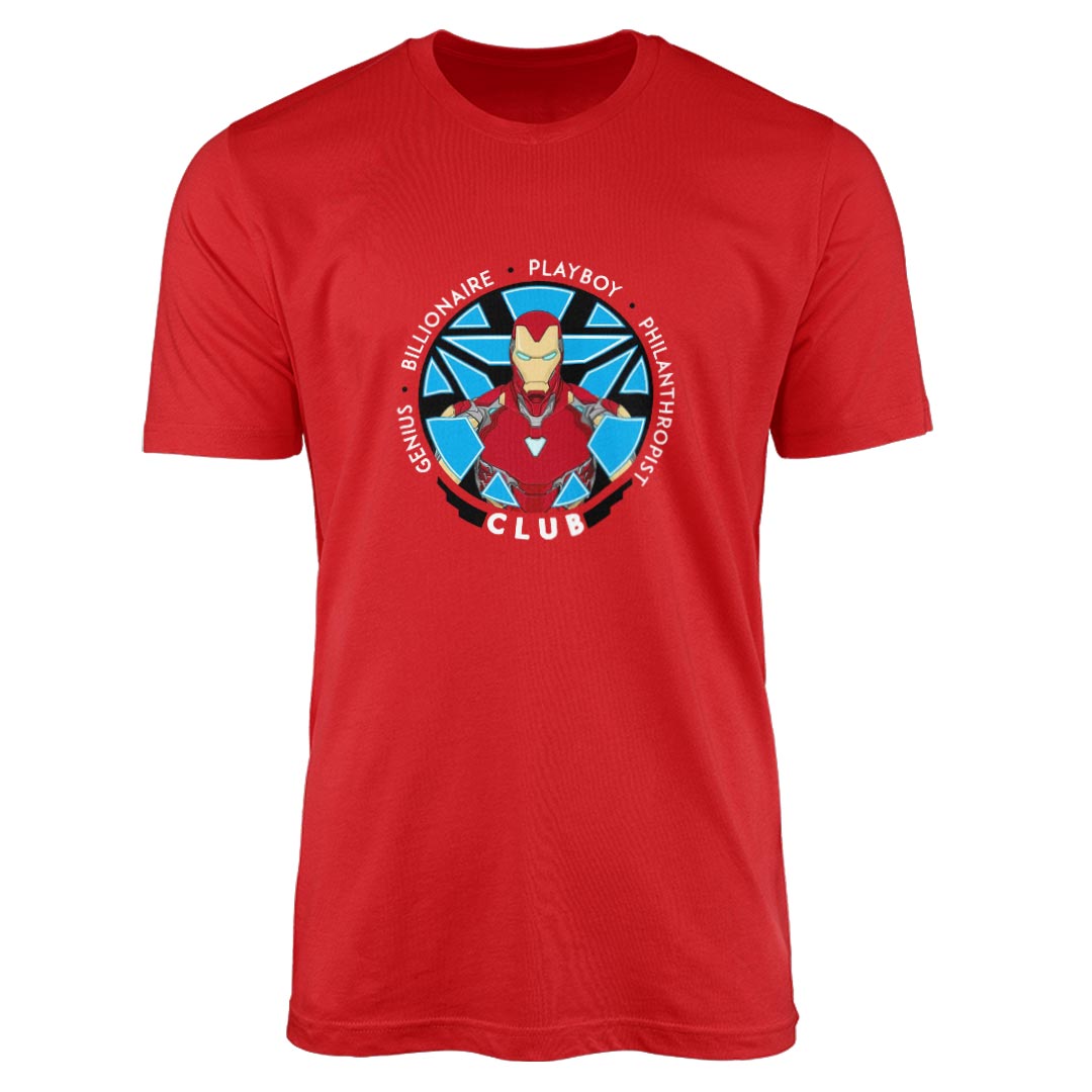 Iron Man Genius, Playboy T-Shirt -Celfie Design - India - www.superherotoystore.com