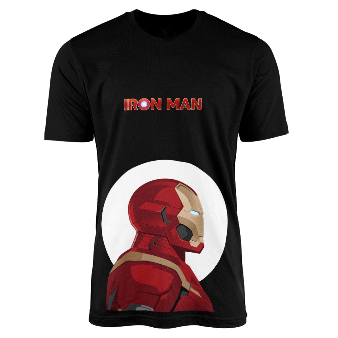 Marvel Comics Iron Man Profile T-Shirt -Celfie Design - India - www.superherotoystore.com