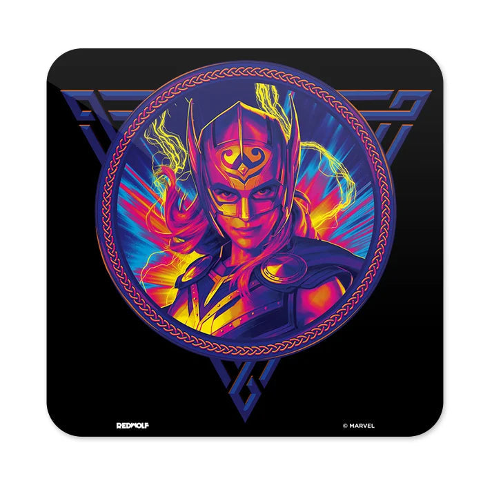 Jane: Neo Pop - Marvel Official Coaster -Redwolf - India - www.superherotoystore.com