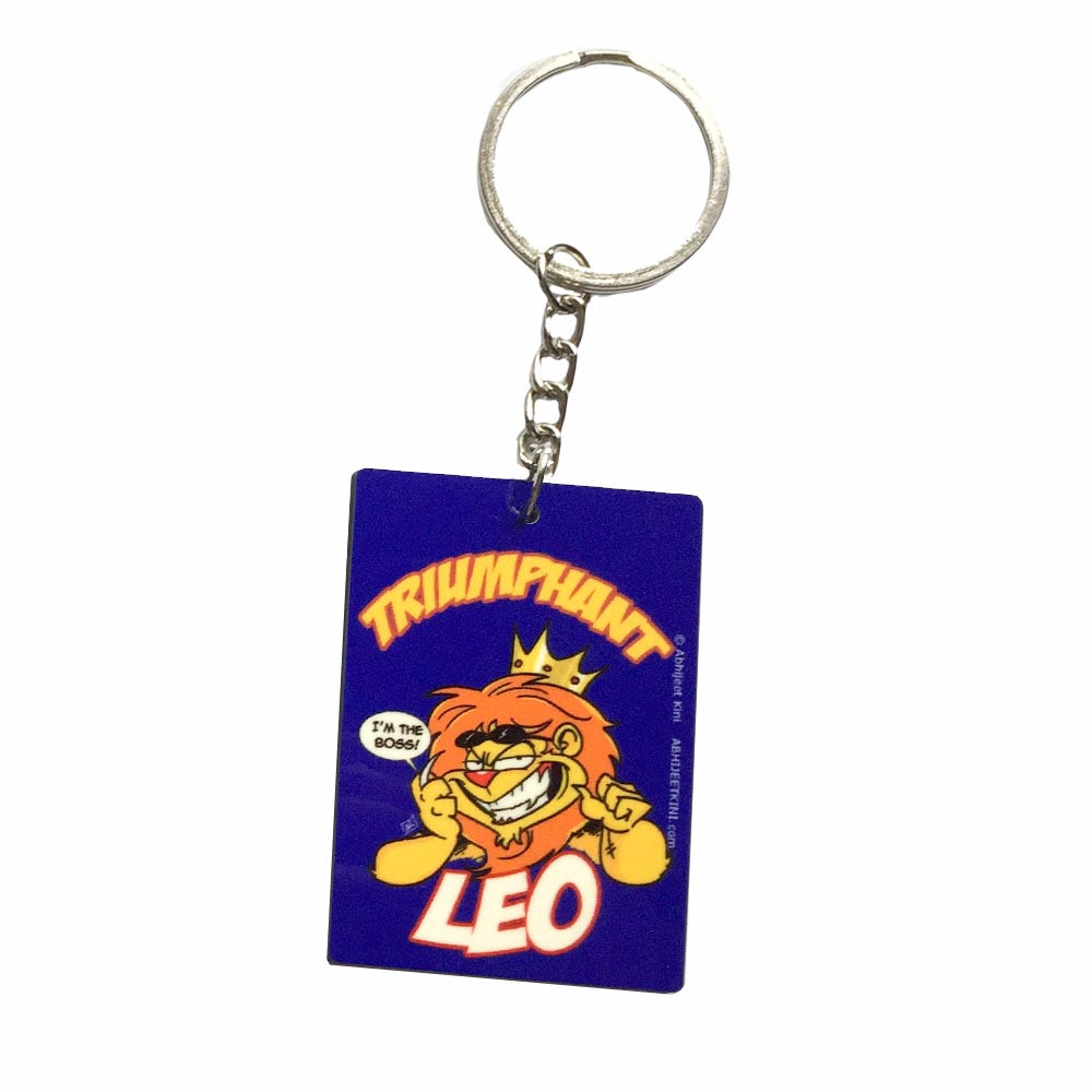 Triumphant Leo Keychain -Kini Studios - India - www.superherotoystore.com