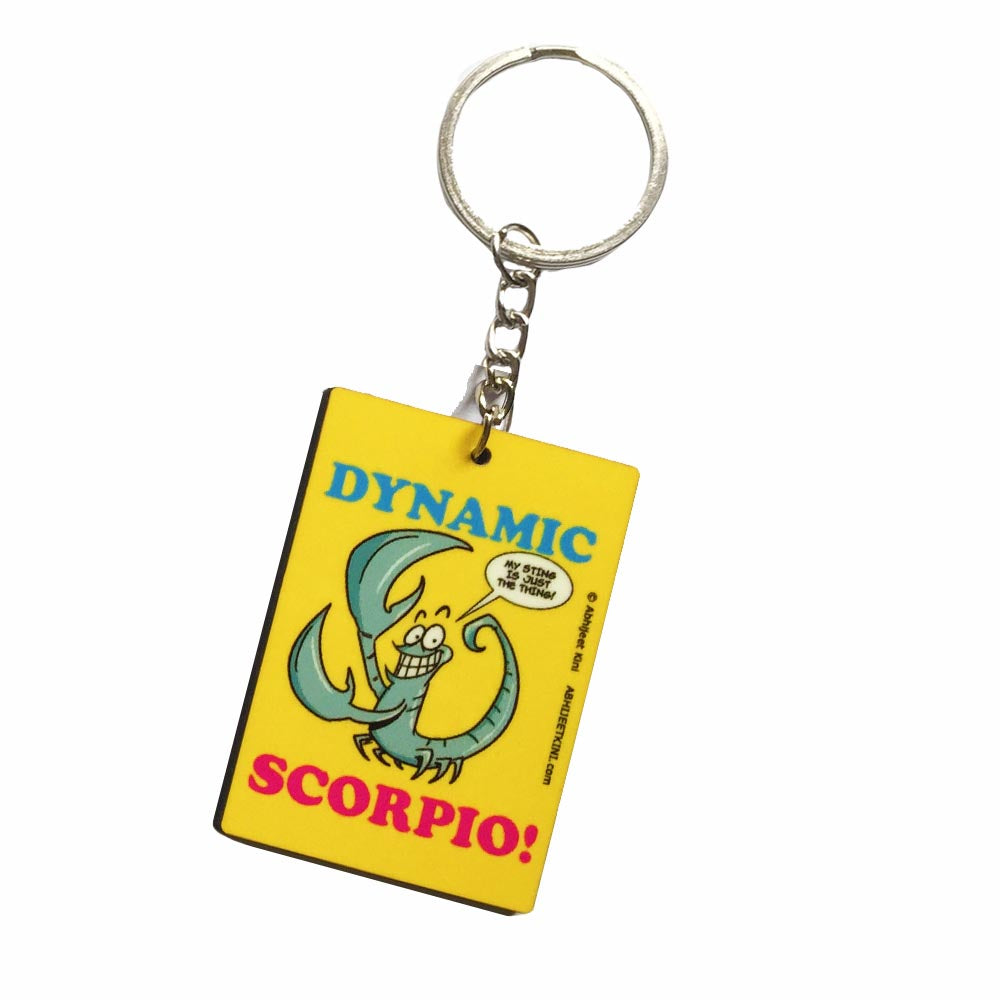 Dynamic Scorpion Keychain -Kini Studios - India - www.superherotoystore.com