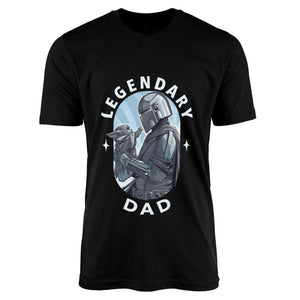Star Wars The Mandalorian Mandalorian Dad T-Shirt -Celfie Design - India - www.superherotoystore.com