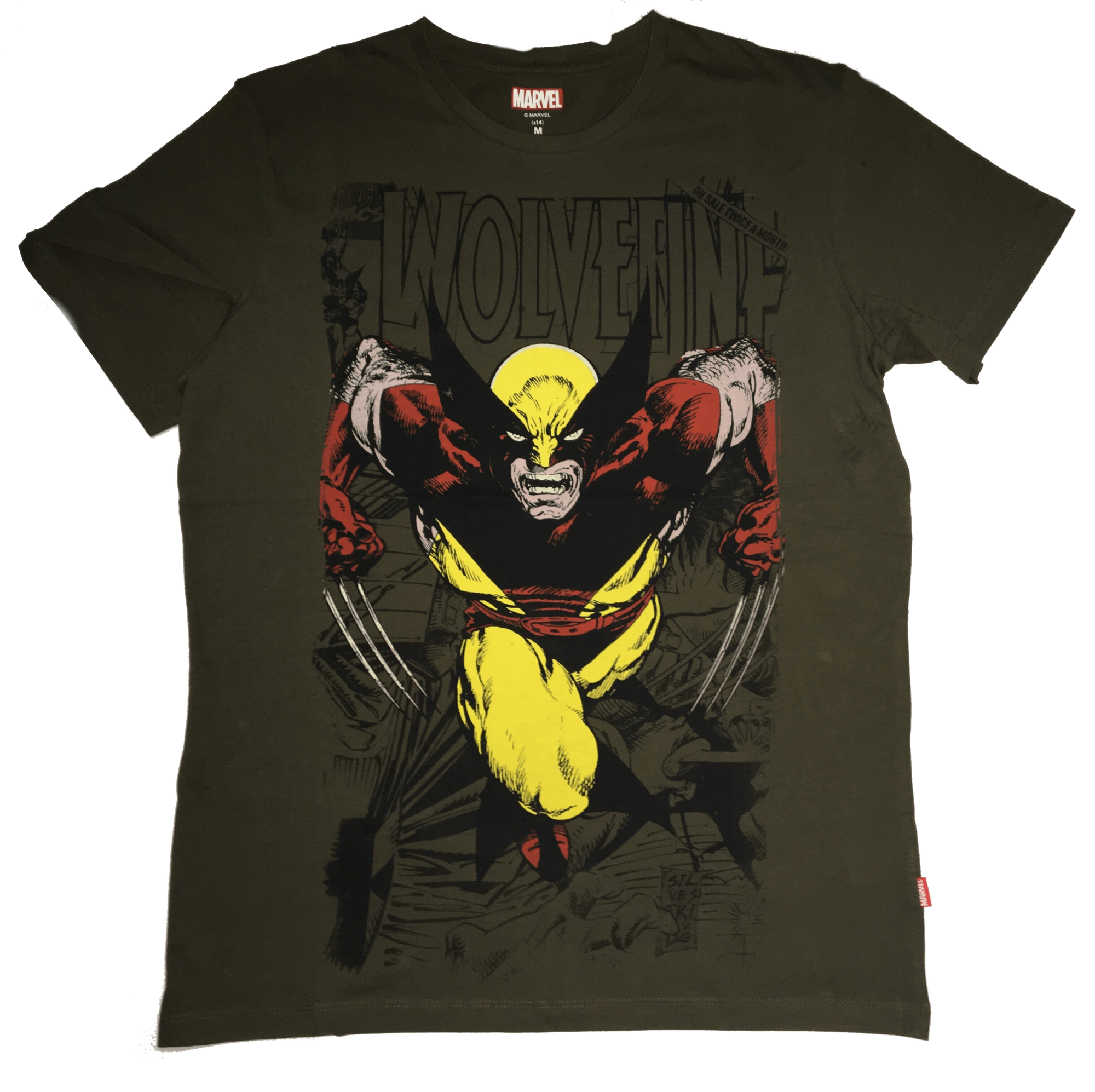 Wolverine Masked Green T-shirt -Bio World - India - www.superherotoystore.com