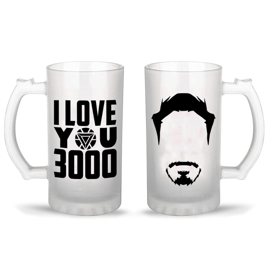 Love you 3000 - Party Mug -Celfie Design - India - www.superherotoystore.com