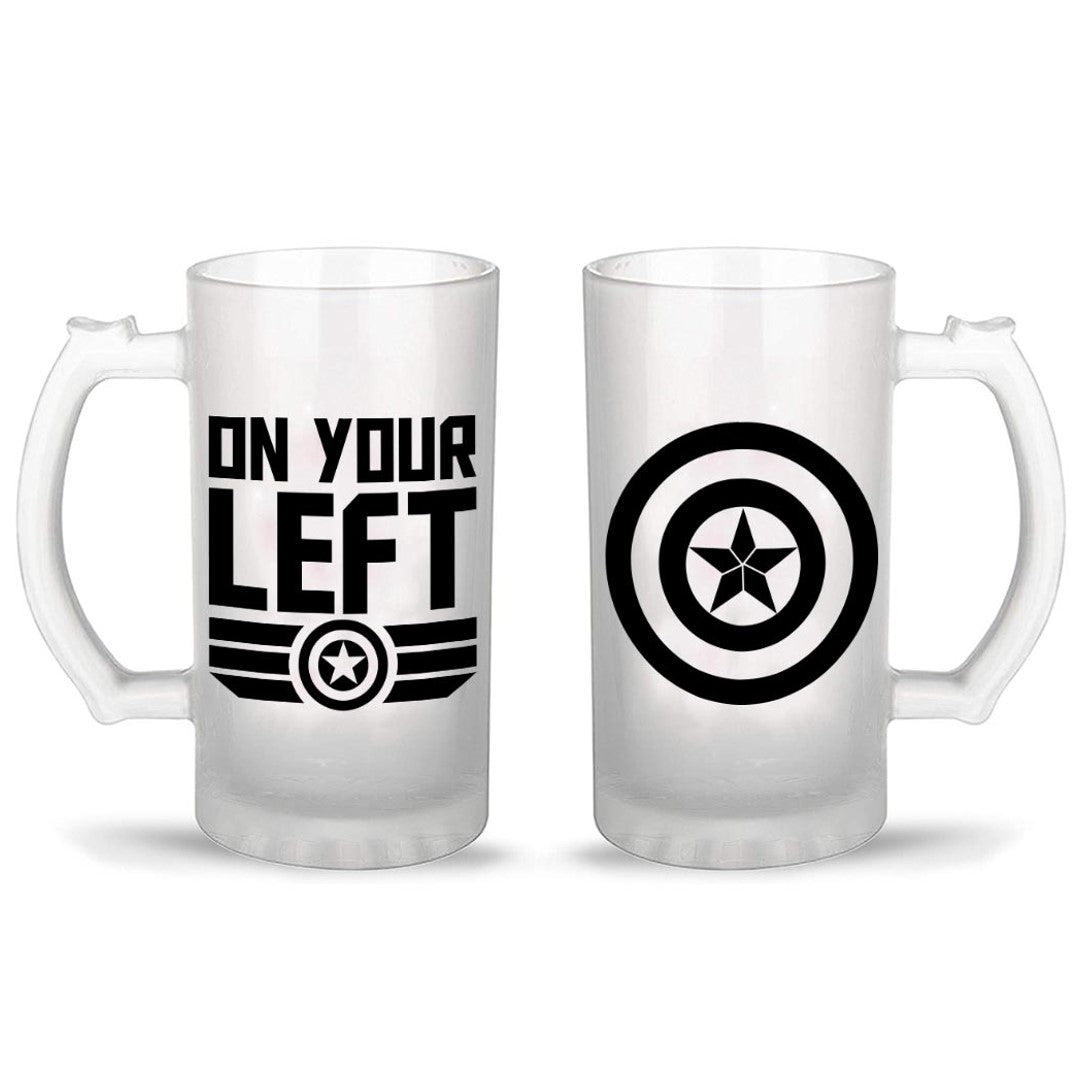 On your left - Party Mug -Celfie Design - India - www.superherotoystore.com