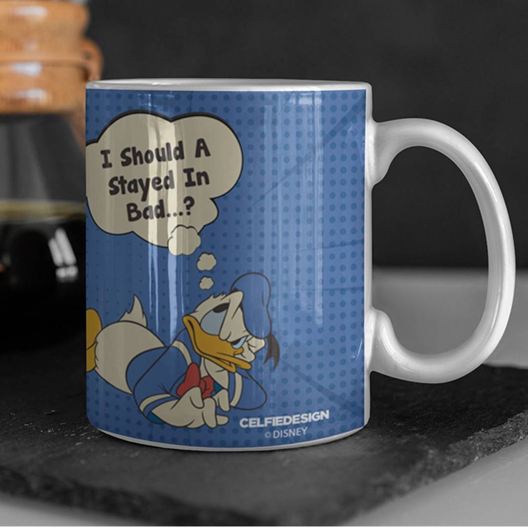 Donald Stayed in Bad - Coffee Mug -Celfie Design - India - www.superherotoystore.com