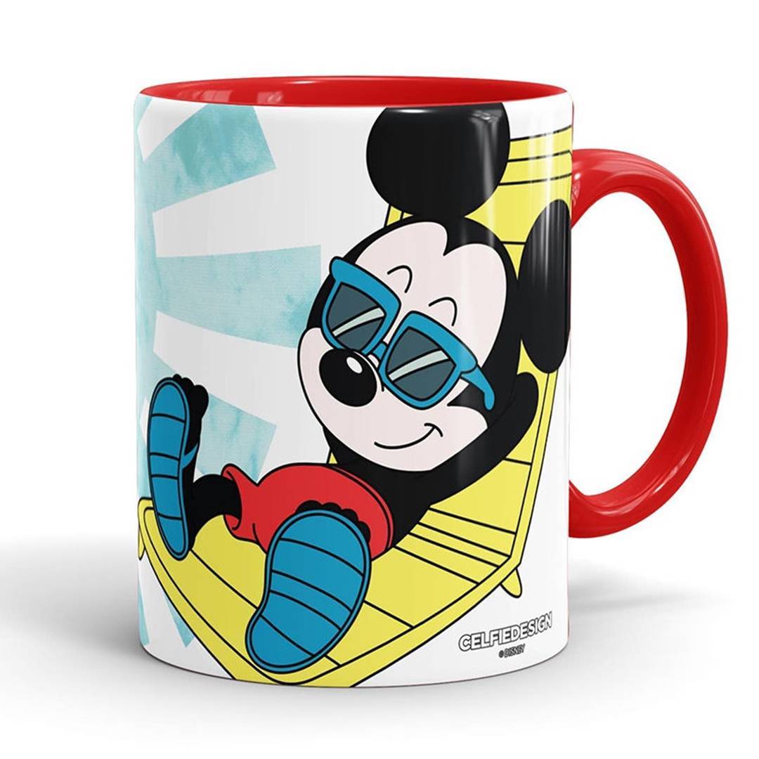 Mickey Chilling - Coffee Mug -Celfie Design - India - www.superherotoystore.com