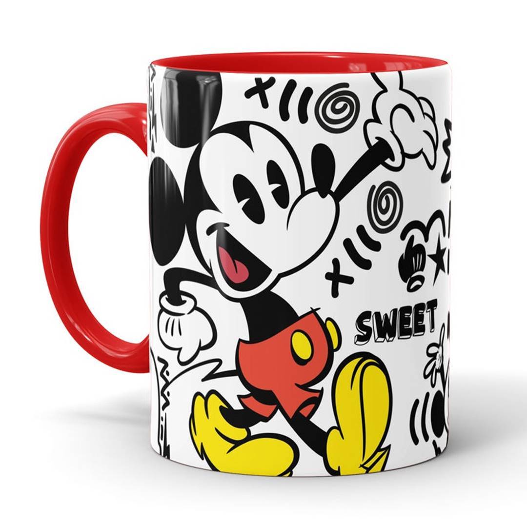 Mickey Graffiti - Coffee Mug -Celfie Design - India - www.superherotoystore.com