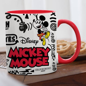 Mickey Graffiti - Coffee Mug -Celfie Design - India - www.superherotoystore.com